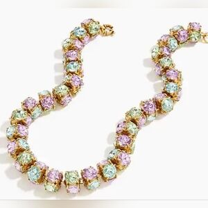 NWT J.CREW Twisted Crystal Necklace
